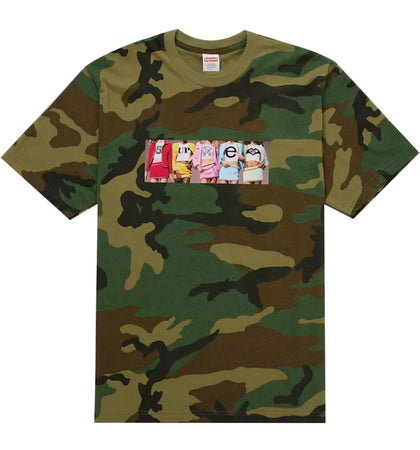 Supreme Girls Tee (FW25) Woodland Camo - authentic Supreme product