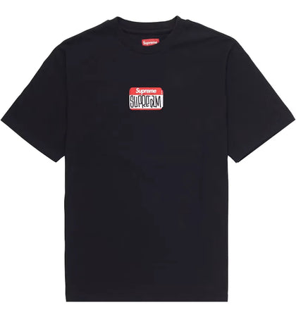Supreme Gonz Nametag S/S Tee Black - authentic Supreme product