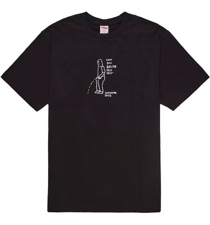 Supreme Gonz Tee (SS25) Black - authentic Supreme product