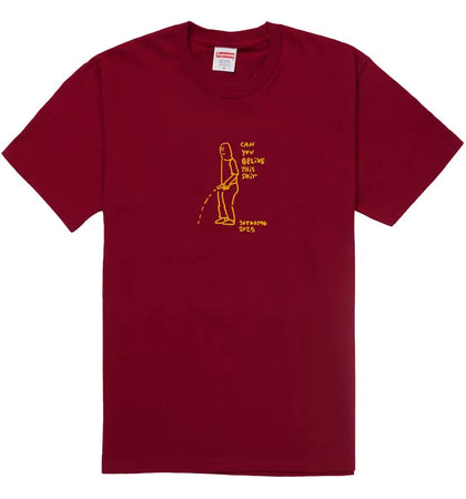 Supreme Gonz Tee (SS25) Cardinal - authentic Supreme product