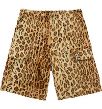 Supreme GOODENOUGH Crushed Rayon Cargo Short Leopard