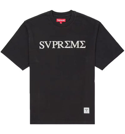 Supreme Greek S/S Top Black - authentic Supreme product