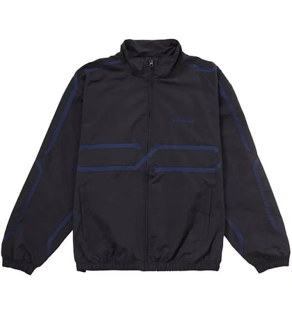 Supreme Inset Link Track Jacket Black - authentic Supreme apparel
