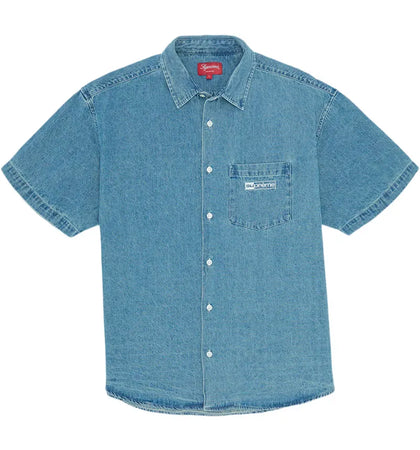 Supreme Invert Denim S/S Shirt Blue - authentic Supreme apparel