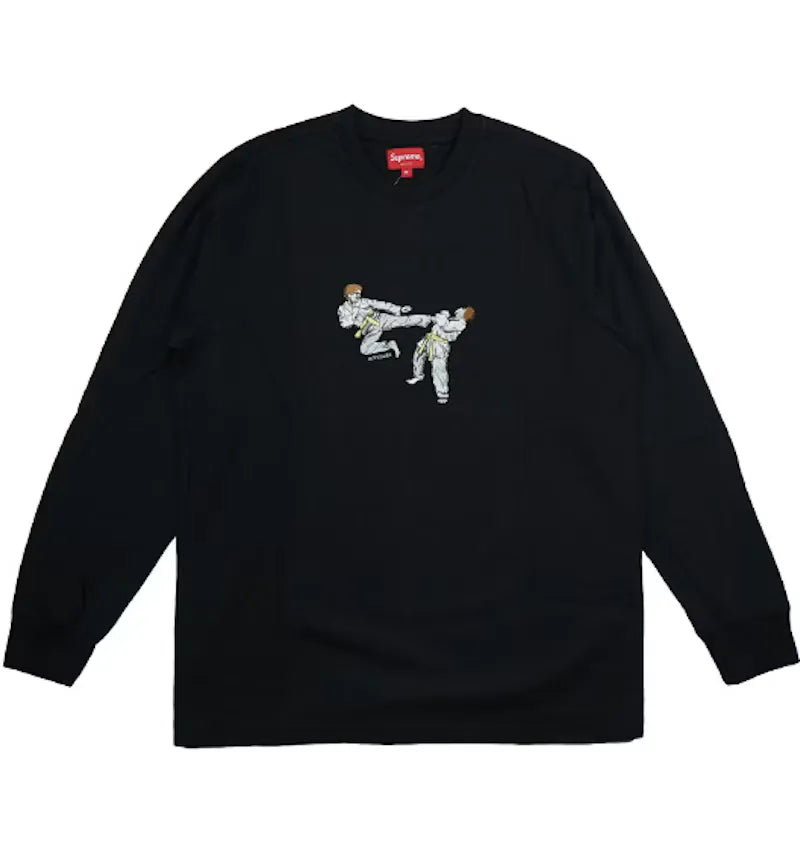 Supreme Karate Tee Black - vue 360