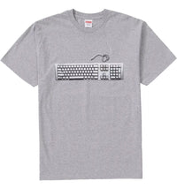 Supreme Keyboard Tee Heather Grey