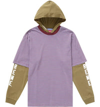 Supreme Layered Hooded L/S Top (SS24) Olive