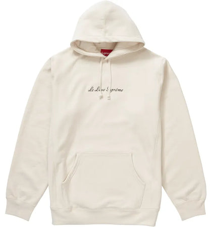 Supreme Le Luxe Hooded Sweatshirt Natural - authentic Supreme apparel