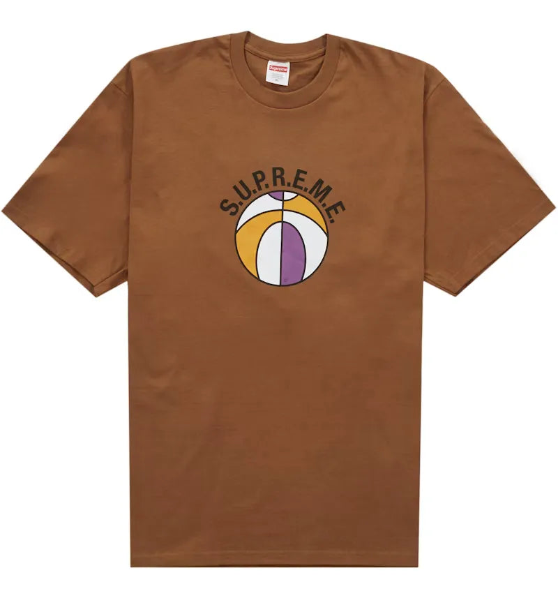 Supreme League Tee Light Brown - vue 360