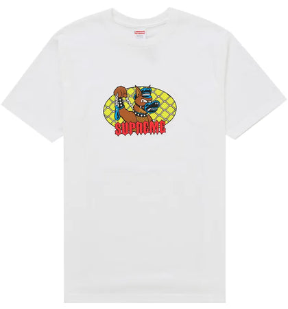 Supreme Leash Tee White - authentic Supreme product