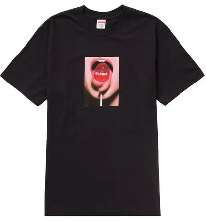 Supreme Lollipop Tee Black - authentic Supreme product