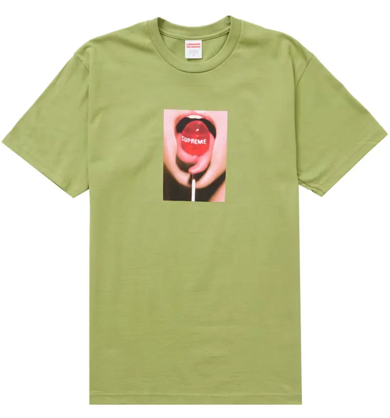 Supreme Lollipop Tee Moss - vue 360