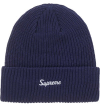 Supreme Loose Gauge Beanie (FW25) Navy
