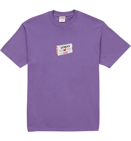 Supreme Luden's Tee Purple - authentic Supreme product
