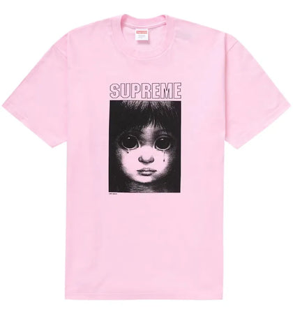 Supreme Margaret Keane Teardrop Tee Light Pink - authentic Supreme product