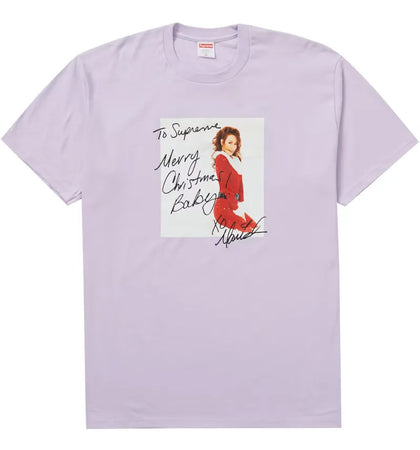 Supreme Mariah Carey Tee Light Purple - authentic Supreme product