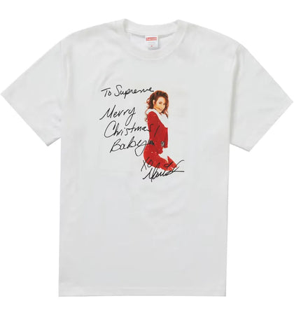 Supreme Mariah Carey Tee White - authentic Supreme product