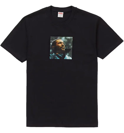 Supreme Marvin Gaye Tee Black - authentic Supreme product