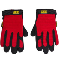 Supreme Mechanix Leather Work Gloves Red