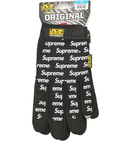 Supreme Mechanix Wear Gloves Black - authentic Supreme product