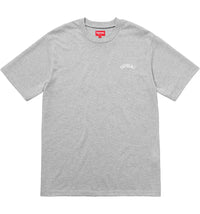 Supreme Mesh Arc Logo Tee Heather Grey