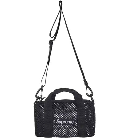Supreme Mesh Mini Duffle Bag (SS25) Black - authentic Supreme product