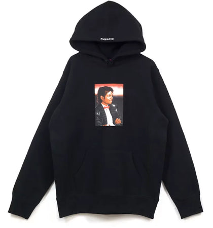 Supreme Michael Jackson Hooded Sweatshirt Black - authentic Supreme apparel
