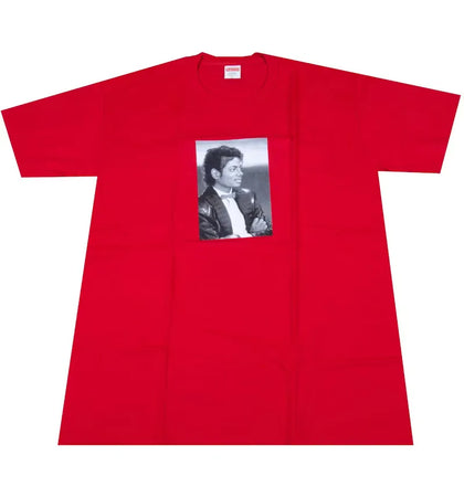 Supreme Michael Jackson Tee Red - authentic Supreme product
