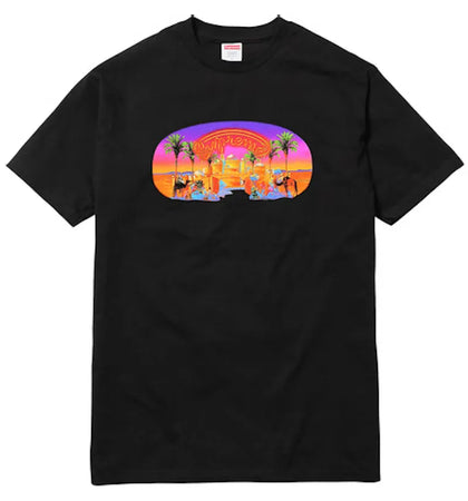 Supreme Mirage Tee Black - authentic Supreme product