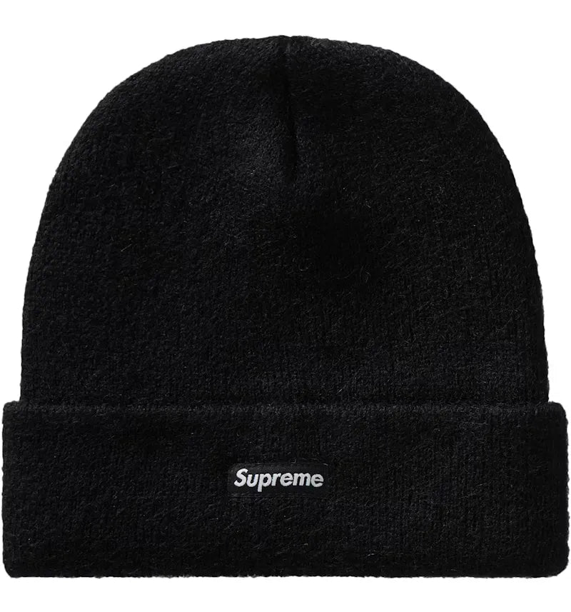 Supreme Mohair Beanie FW19 Black - vue 360