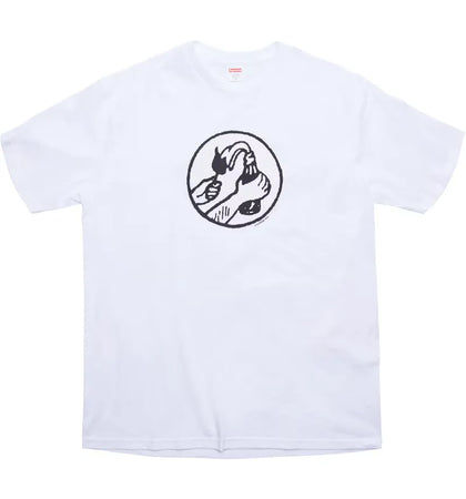 Supreme Molotov Tee White - authentic Supreme product