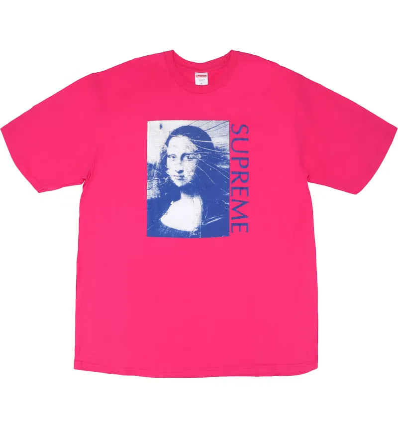 Supreme Mona Lisa Tee Hot Pink - vue 360