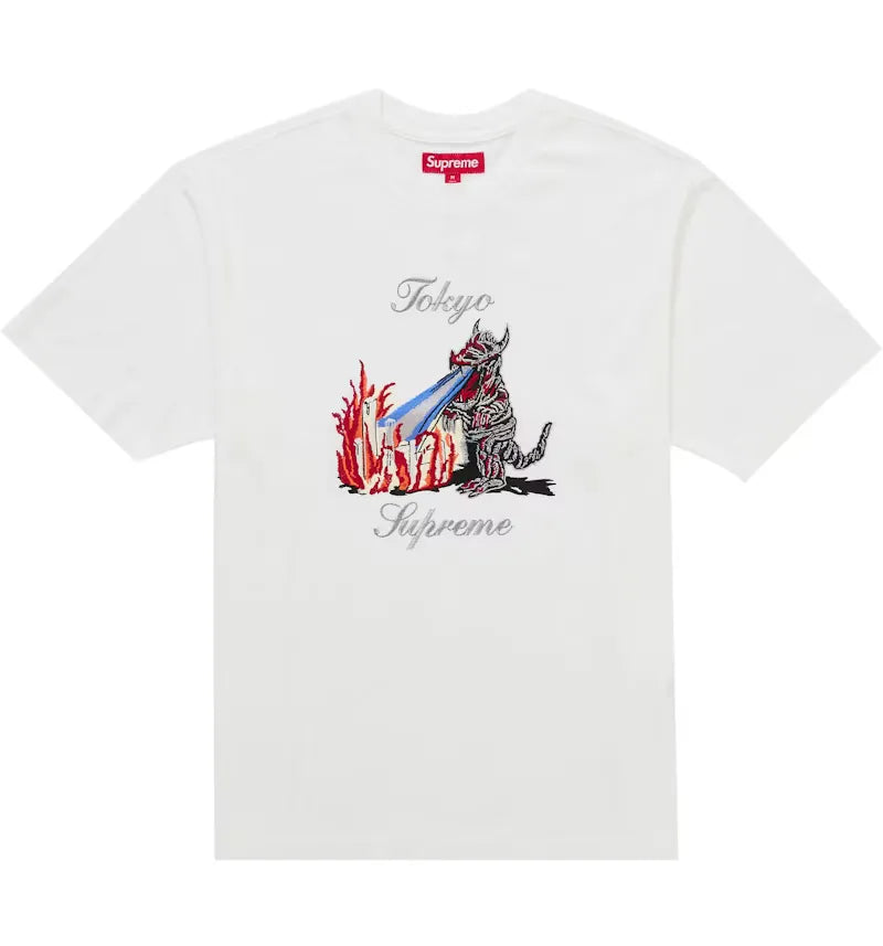 Supreme Monster S/S Top White - vue 360