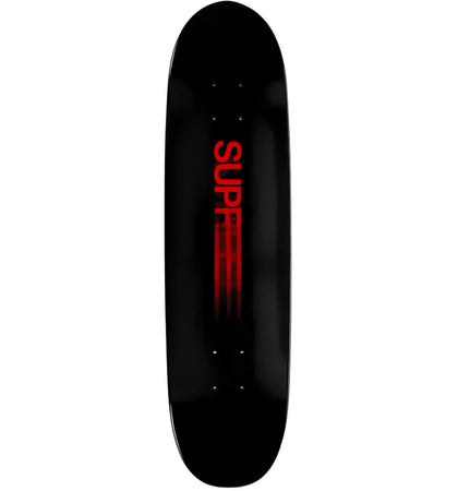 Supreme Motion Logo Cruiser Skateboard Deck Black - authentic Supreme product