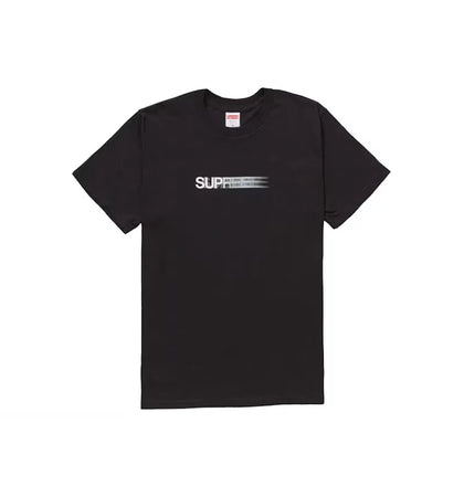 Supreme Motion Logo Tee Black - authentic Supreme product
