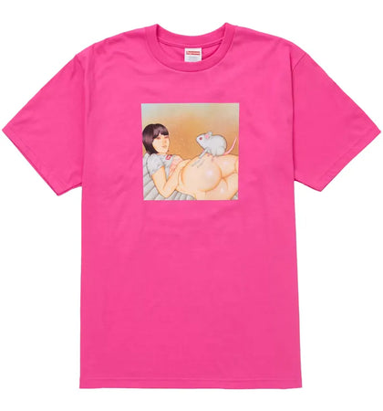 Supreme Mouse Tee (SS25) Fuchsia - authentic Supreme product