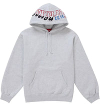 Supreme Multi Logos Hooded Sweatshirt Heather Grey
