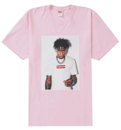 Supreme NBA Youngboy Tee Light Pink - authentic Supreme product
