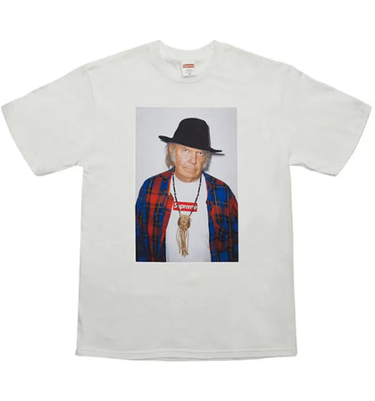 Supreme Neil Young Tee White - authentic Supreme product