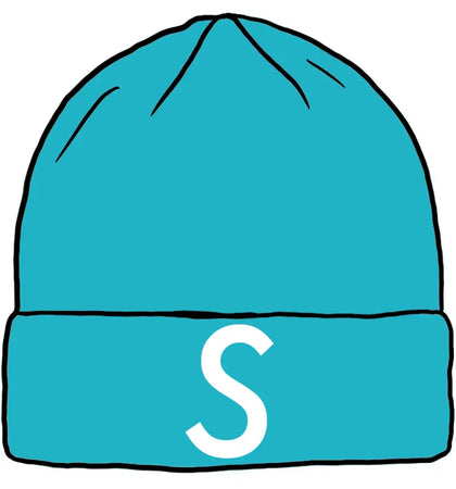 Supreme New Era Swarovski S Logo Beanie Teal - authentic Supreme product