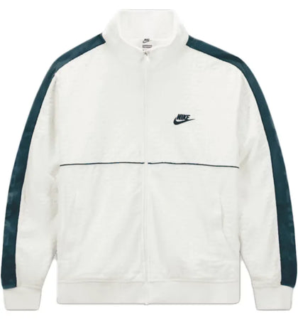 Supreme Nike Velour Track Jacket White - authentic Supreme apparel