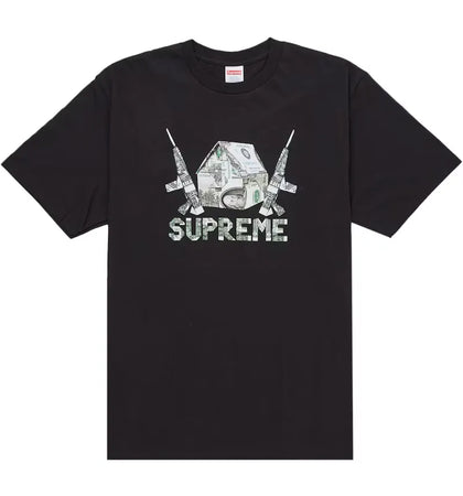 Supreme Origami Tee Black - authentic Supreme product