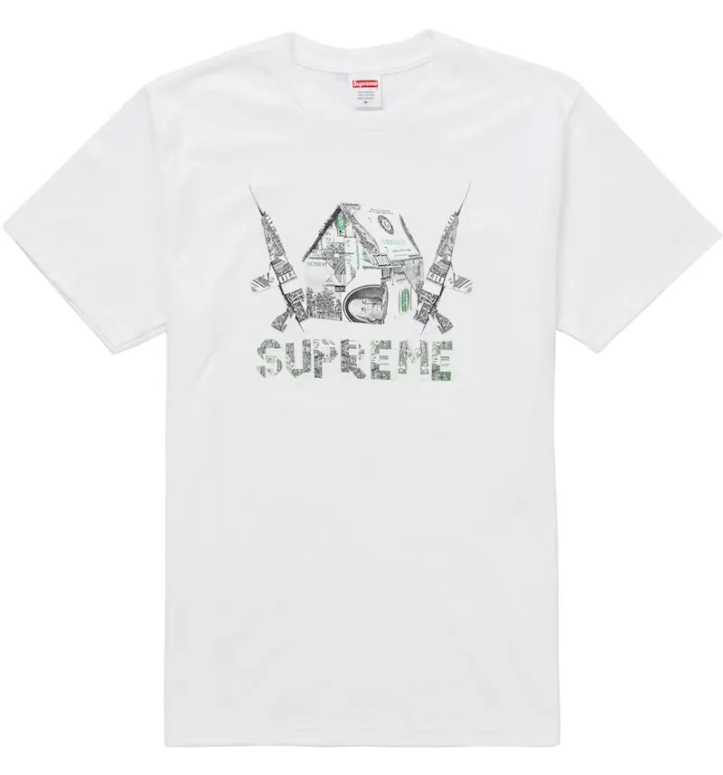 Supreme Origami Tee White - vue 360