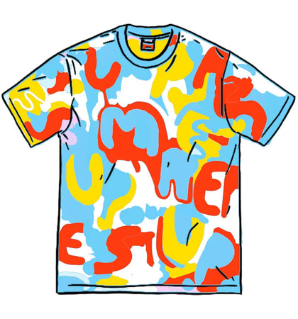 Supreme Painted Logo S/S Top Natural - authentic Supreme product