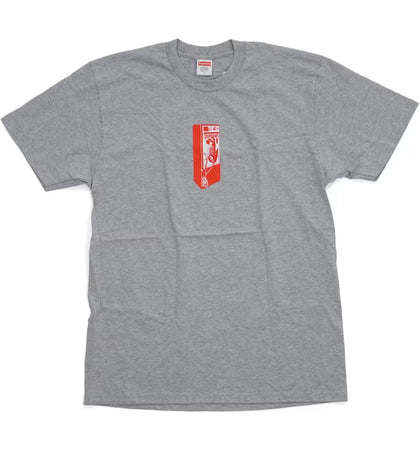 Supreme Payphone Tee Heather Grey - authentic Supreme product