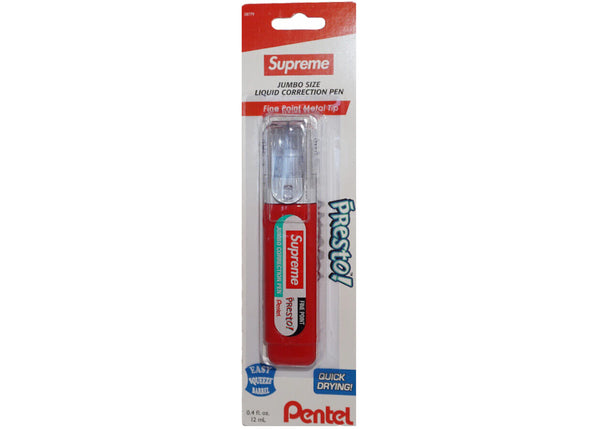 Supreme Pentel Presto Correction Pen Red sneakers - authentic Supreme shoes