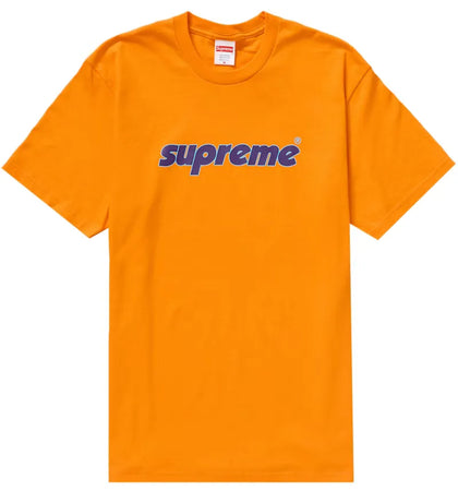 Supreme Pinline Tee Orange - authentic Supreme product