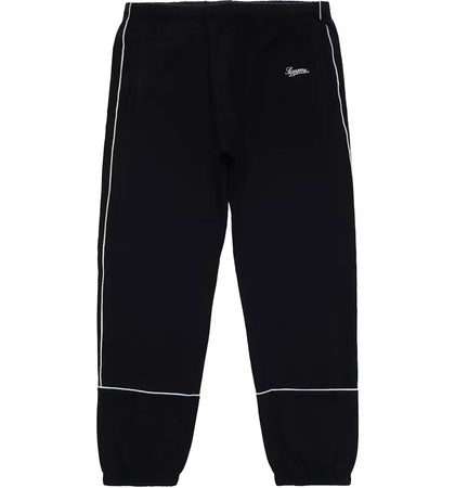 Supreme Piping Sweatpant Black - authentic Supreme product