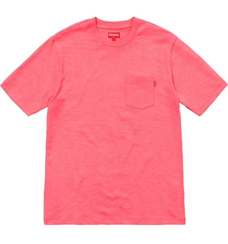 Supreme Pocket Tee (SS18) Hot Pink - vue 360