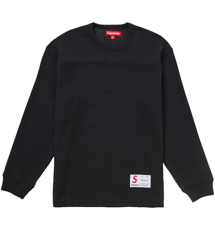 Supreme Polartec Mesh L/S Football Top Black - authentic Supreme product